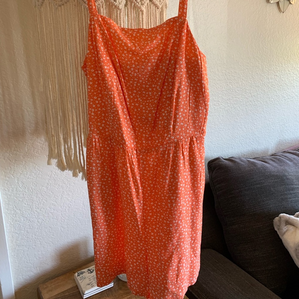 Orange romper
